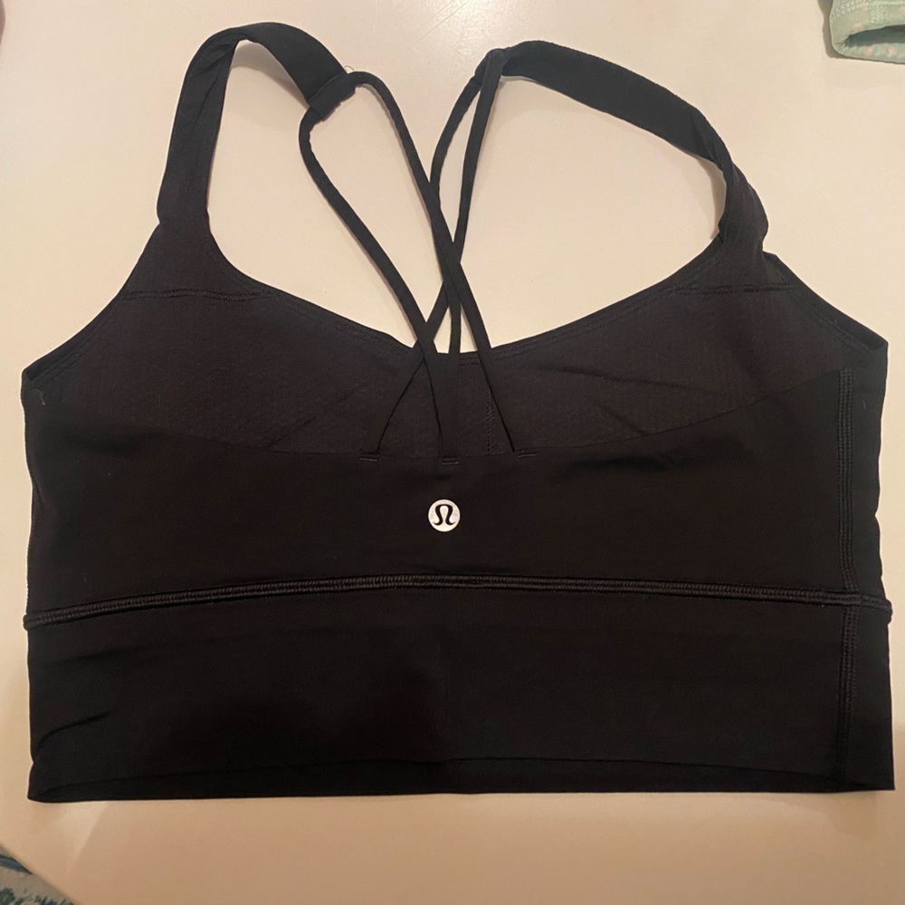 Lululemon Sports Bra - black - size 8